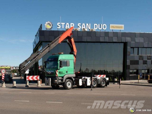 MAN Tga 33.440 6x4 Palfinger Pk 36002 Crane Tractor Vlačilci