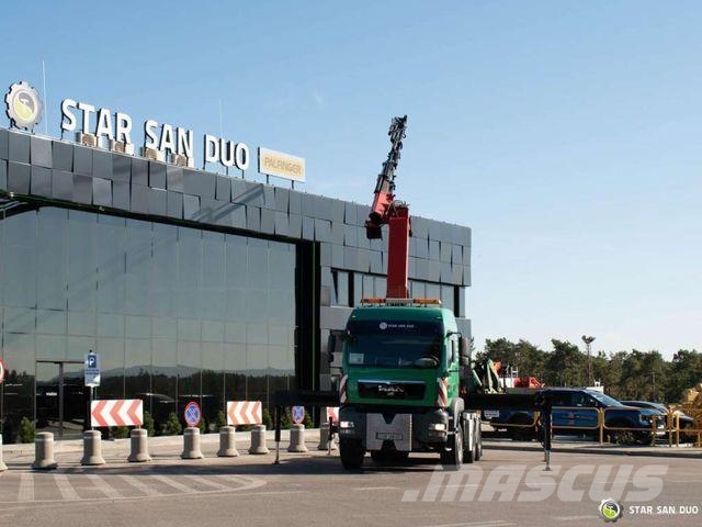 MAN Tga 33.440 6x4 Palfinger Pk 36002 Crane Tractor Автомобильные краны