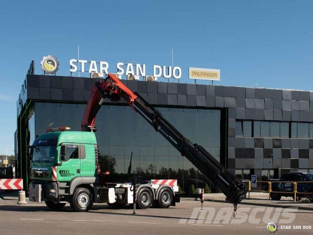 MAN Tga 33.440 6x4 Palfinger Pk 36002 Crane Tractor Автомобильные краны
