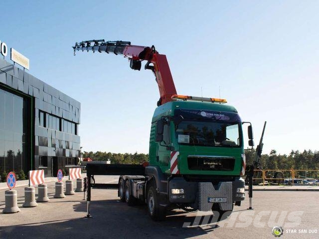 MAN Tga 33.440 6x4 Palfinger Pk 36002 Crane Tractor Автомобильные краны