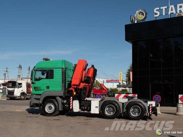 MAN Tga 33.440 6x4 Palfinger Pk 36002 Crane Tractor Автомобильные краны