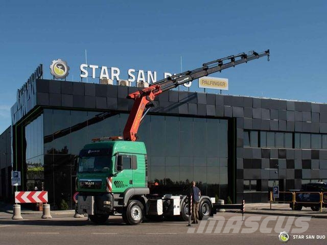 MAN Tga 33.440 6x4 Palfinger Pk 36002 Crane Tractor Vlačilci