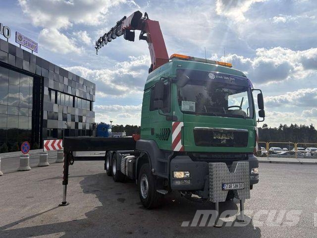 MAN Tga 33.440 6x4 Palfinger Pk 36002 Crane Tractor Vlačilci