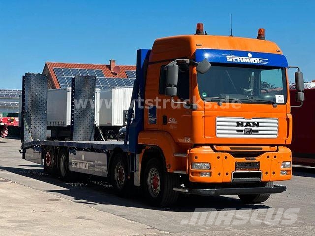 MAN TGA 35.360 8x2-4 BL Maschinentransporter Rampen Otros camiones