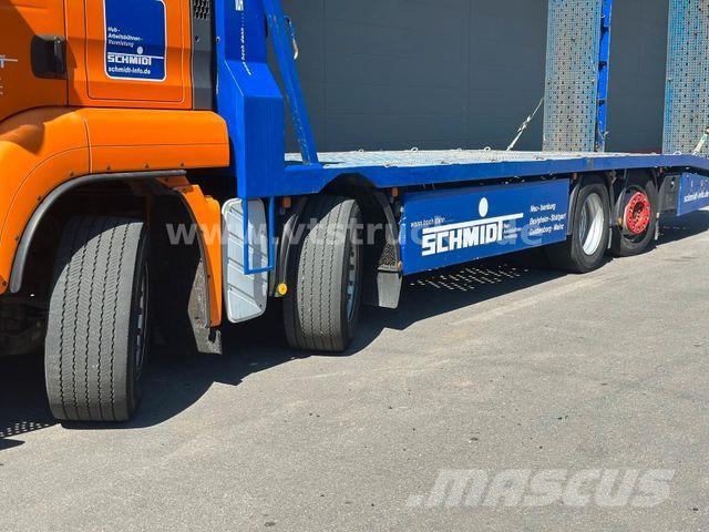 MAN TGA 35.360 8x2-4 BL Maschinentransporter Rampen Otros camiones