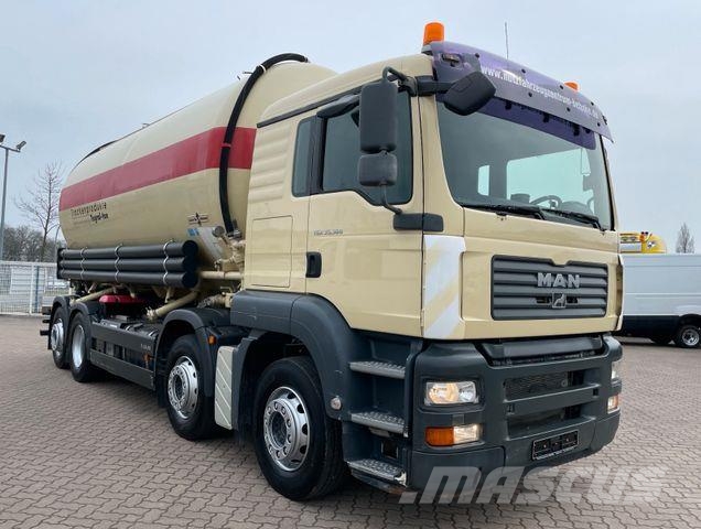 MAN TGA 35.360 BL 8x2-4/ Spitzer Silo/ 23000 l/ AC Tankwagen