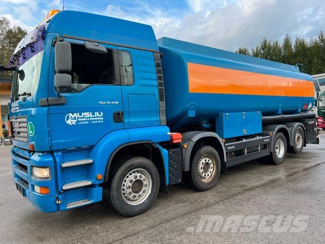 MAN TGA 35.430 8X2 Lift/Lenk ADR 30.000L 3 Kammer Tanker trucks