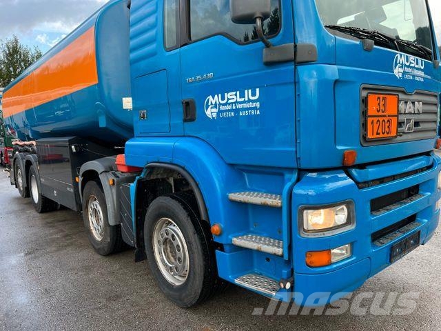 MAN TGA 35.430 8X2 Lift/Lenk ADR 30.000L 3 Kammer Tanker trucks