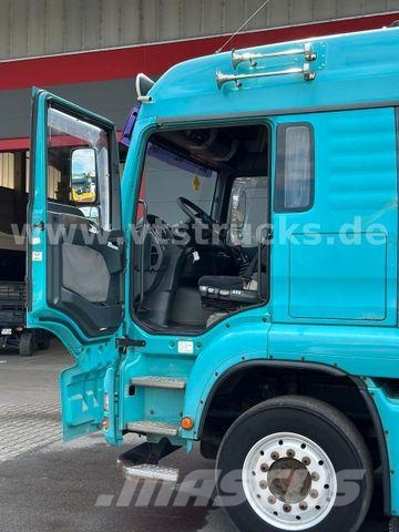 MAN TGA 35.430 8x4 BL Baustoff PALFINGER 72002 LK Flatbed / Dropside trucks