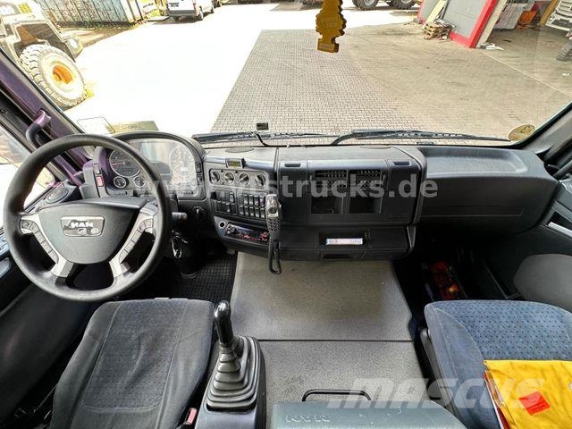MAN TGA 35.430 8x4 BL Baustoff PALFINGER 72002 LK Flatbed / Dropside trucks