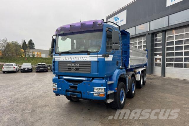 MAN TGA 35.430 8x4 Meiller Camion benne