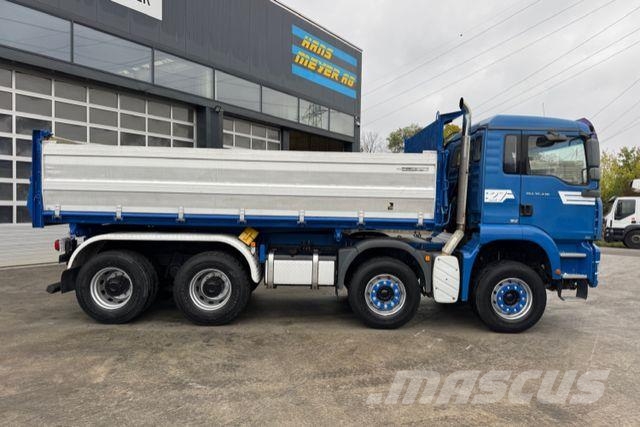MAN TGA 35.430 8x4 Meiller Camion benne