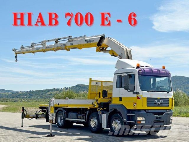 MAN TGA 35.430 * HIAB 700 E - 6 + FUNK* TOPZUSTAND Автокранове