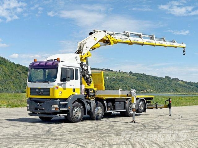 MAN TGA 35.430 * HIAB 700 E - 6 + FUNK* TOPZUSTAND Автокранове