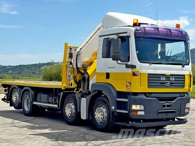 MAN TGA 35.430 * HIAB 700 E - 6 + FUNK* TOPZUSTAND Автокранове