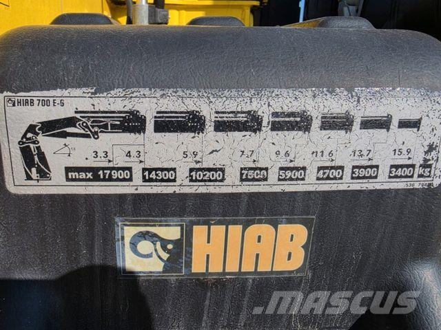 MAN TGA 35.430 * HIAB 700 E - 6 + FUNK* TOPZUSTAND Автокранове