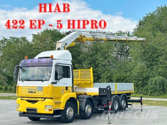 MAN TGA 35.440 * HIAB 422 EP-5 HIPRO + FUNK / 8x2 Crane trucks