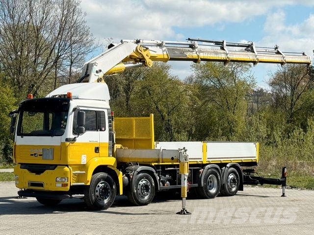 MAN TGA 35.440 * HIAB 700 - 5 + FUNK / 8x2 * TOP Camiones grúa