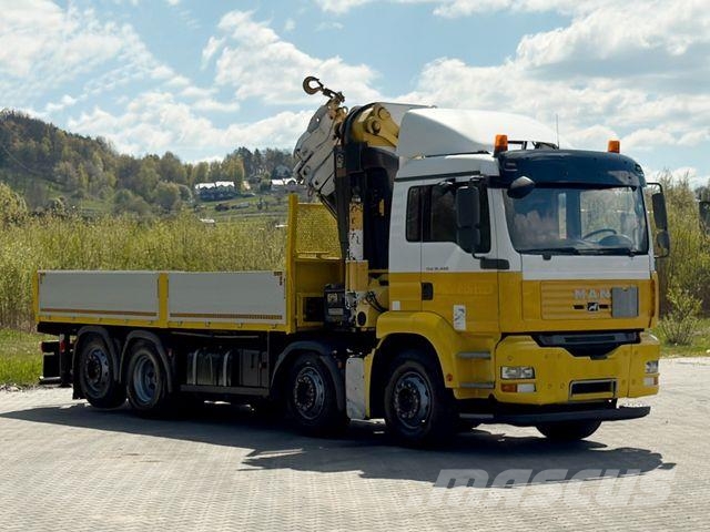 MAN TGA 35.440 * HIAB 700 - 5 + FUNK / 8x2 * TOP Camiones grúa