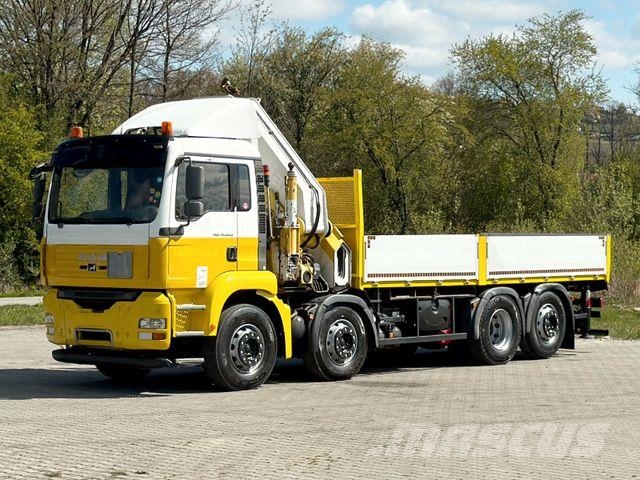 MAN TGA 35.440 * HIAB 700 - 5 + FUNK / 8x2 * TOP Camiones grúa