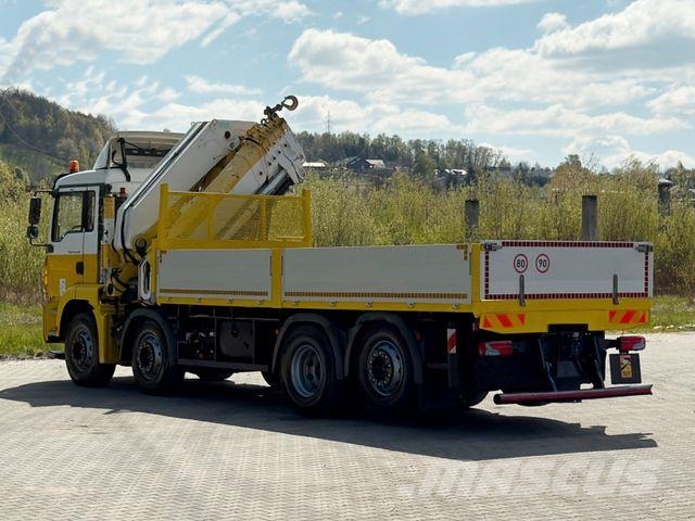 MAN TGA 35.440 * HIAB 700 - 5 + FUNK / 8x2 * TOP Camiones grúa