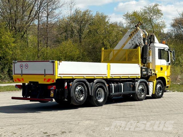 MAN TGA 35.440 * HIAB 700 - 5 + FUNK / 8x2 * TOP Camiones grúa