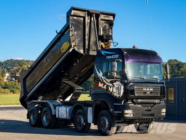 MAN TGA 41.430 * Kipper * 8x8 * TOPZUSTAND Camion benne