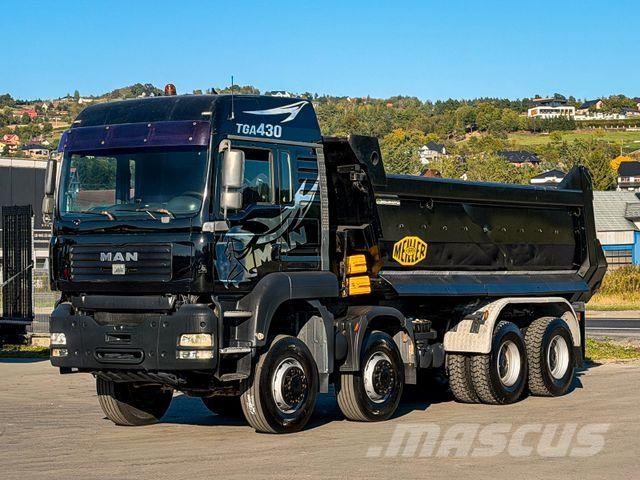 MAN TGA 41.430 * Kipper * 8x8 * TOPZUSTAND Camion benne