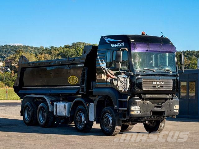 MAN TGA 41.430 * Kipper * 8x8 * TOPZUSTAND Camion benne