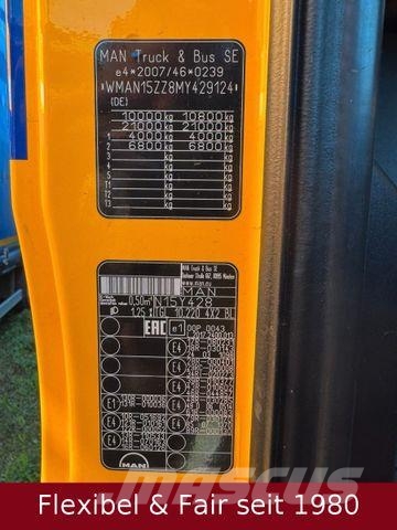 MAN TGL 10.220+H&amp;W Anhänger 6,45+9,10m.=120m³,1 Ha Otros camiones