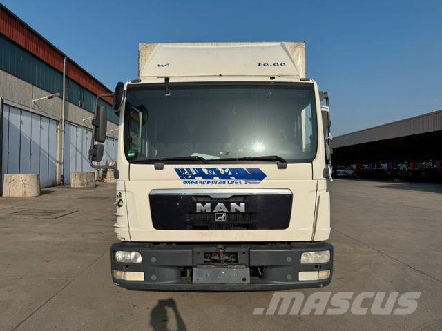 MAN TGL 12.180 * MOTORSCHADEN * EURO 5 * LBW * 7 M L Camión con caja abierta