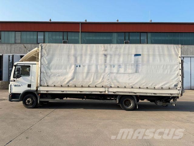 MAN TGL 12.180 * MOTORSCHADEN * EURO 5 * LBW * 7 M L Camión con caja abierta