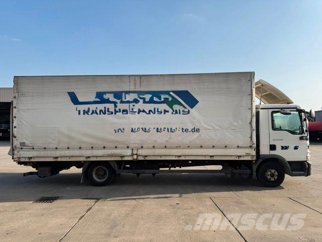 MAN TGL 12.180 * MOTORSCHADEN * EURO 5 * LBW * 7 M L Camión con caja abierta
