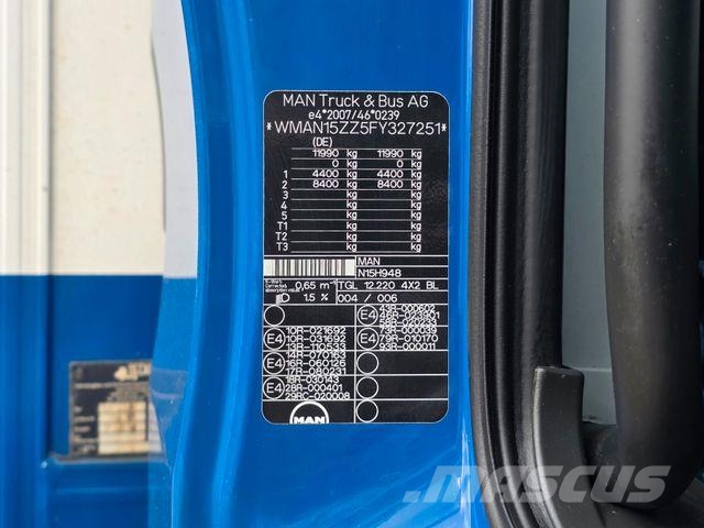 MAN TGL 12.220 4X BL | Rückfahrkamera | Ladebordwand Camiones con caja de remolque