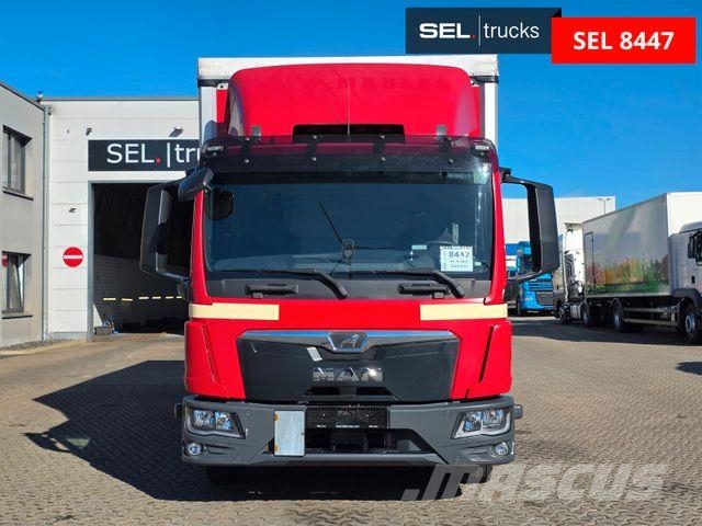MAN TGL 12.220 4x2 BL CH / Ladebordwand / Navi Camión con caja abierta