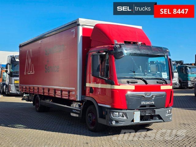 MAN TGL 12.220 4x2 BL CH / Ladebordwand / Navi Camión con caja abierta
