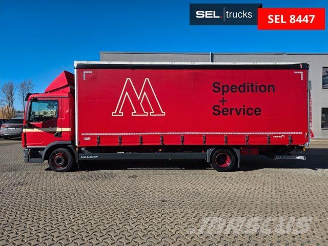 MAN TGL 12.220 4x2 BL CH / Ladebordwand / Navi Camión con caja abierta