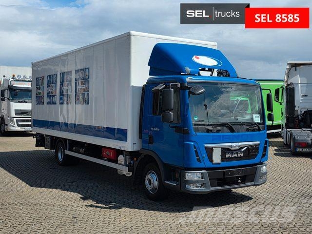 MAN TGL 12.220 4X2 BL / Ladebordwand Camiões de caixa fechada