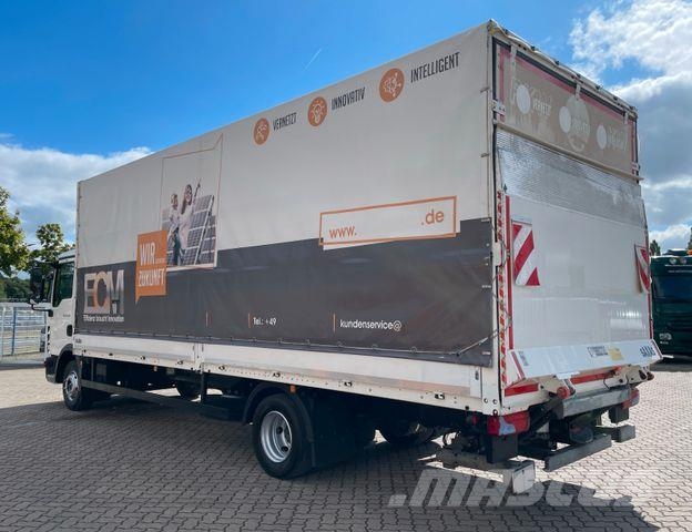 MAN TGL 12.220 BL/ 7m Pritsche/ LBW 1.5t/ AC/ org.KM Camión con caja abierta
