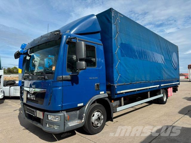 MAN TGL 12.220 * PR.PL * KLIMA * LBW 1,5 T*AUTOMATK Curtain sider trucks