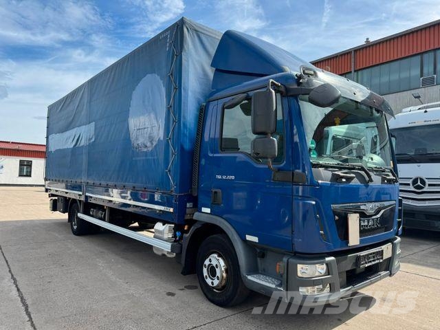 MAN TGL 12.220 * PR.PL * KLIMA * LBW 1,5 T*AUTOMATK Curtain sider trucks