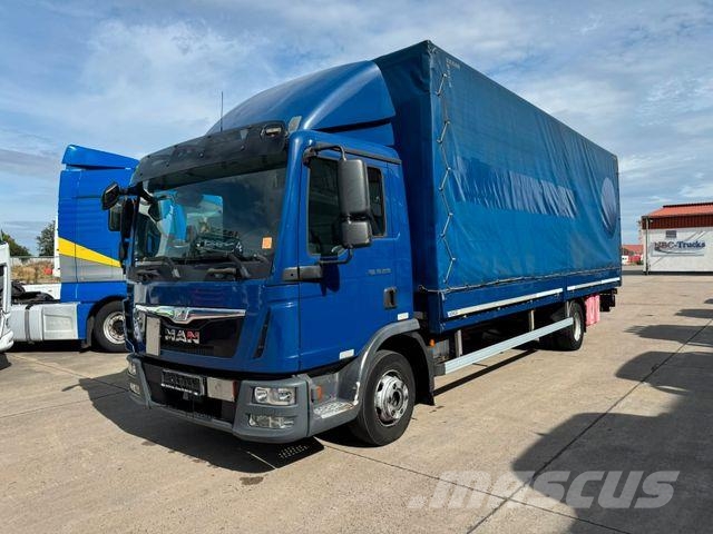 MAN TGL 12.220 * PR.PL * KLIMA * LBW 1,5 T*AUTOMATK Curtain sider trucks