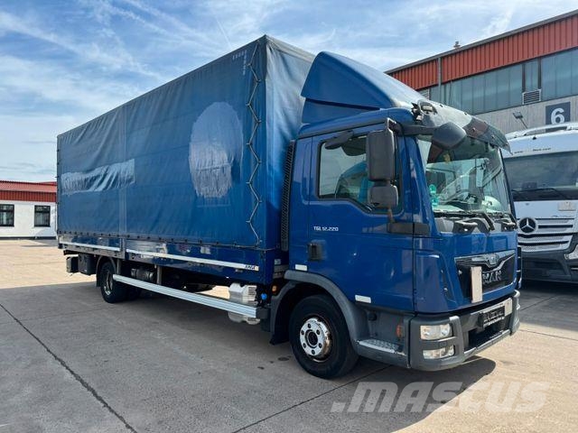 MAN TGL 12.220 * PR.PL * KLIMA * LBW 1,5 T*AUTOMATK Curtain sider trucks