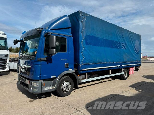 MAN TGL 12.220 * PR.PL * KLIMA * LBW 1,5 T*AUTOMATK Curtain sider trucks