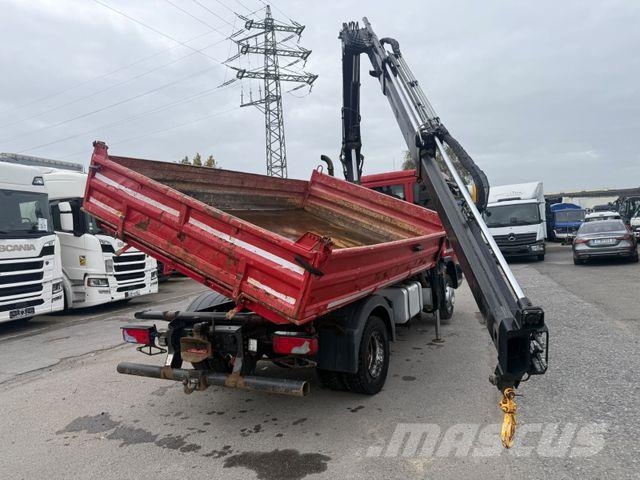 MAN TGL 12.220BB Meiller+Kran-HiabXS077CL/Euro5 Kipper