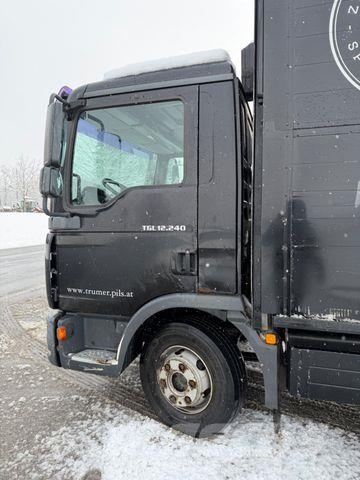 MAN TGL 12.240 4X2BL E3 BLATT LUFT LADEBORDWAND ABS Товарни камиони за напитки