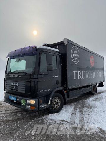 MAN TGL 12.240 4X2BL E3 BLATT LUFT LADEBORDWAND ABS Товарни камиони за напитки