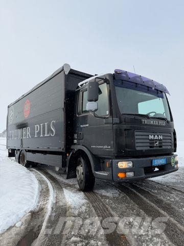MAN TGL 12.240 4X2BL E3 BLATT LUFT LADEBORDWAND ABS Товарни камиони за напитки