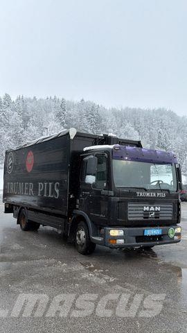 MAN TGL 12.240 4X2BL E3 BLATT LUFT LADEBORDWAND ABS Товарни камиони за напитки