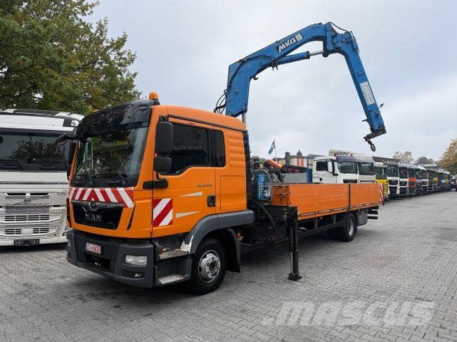 MAN TGL 12.250 4X2 BL Kran MKG 116 a2 Darus teherautók